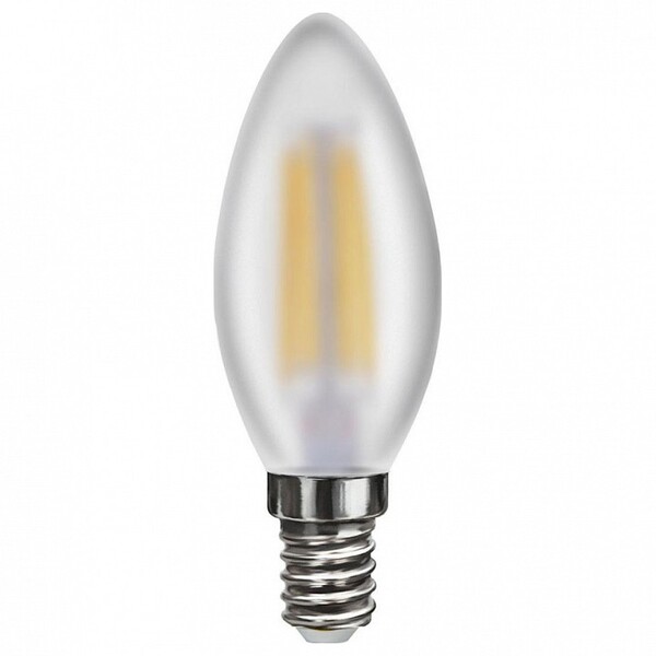 Лампа светодиодная E14 220В 4Вт 2800K Crystal VG10-C2E14warm4W-F Voltega